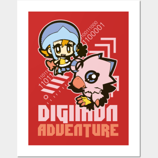 digimon adventure sora biyomon Posters and Art